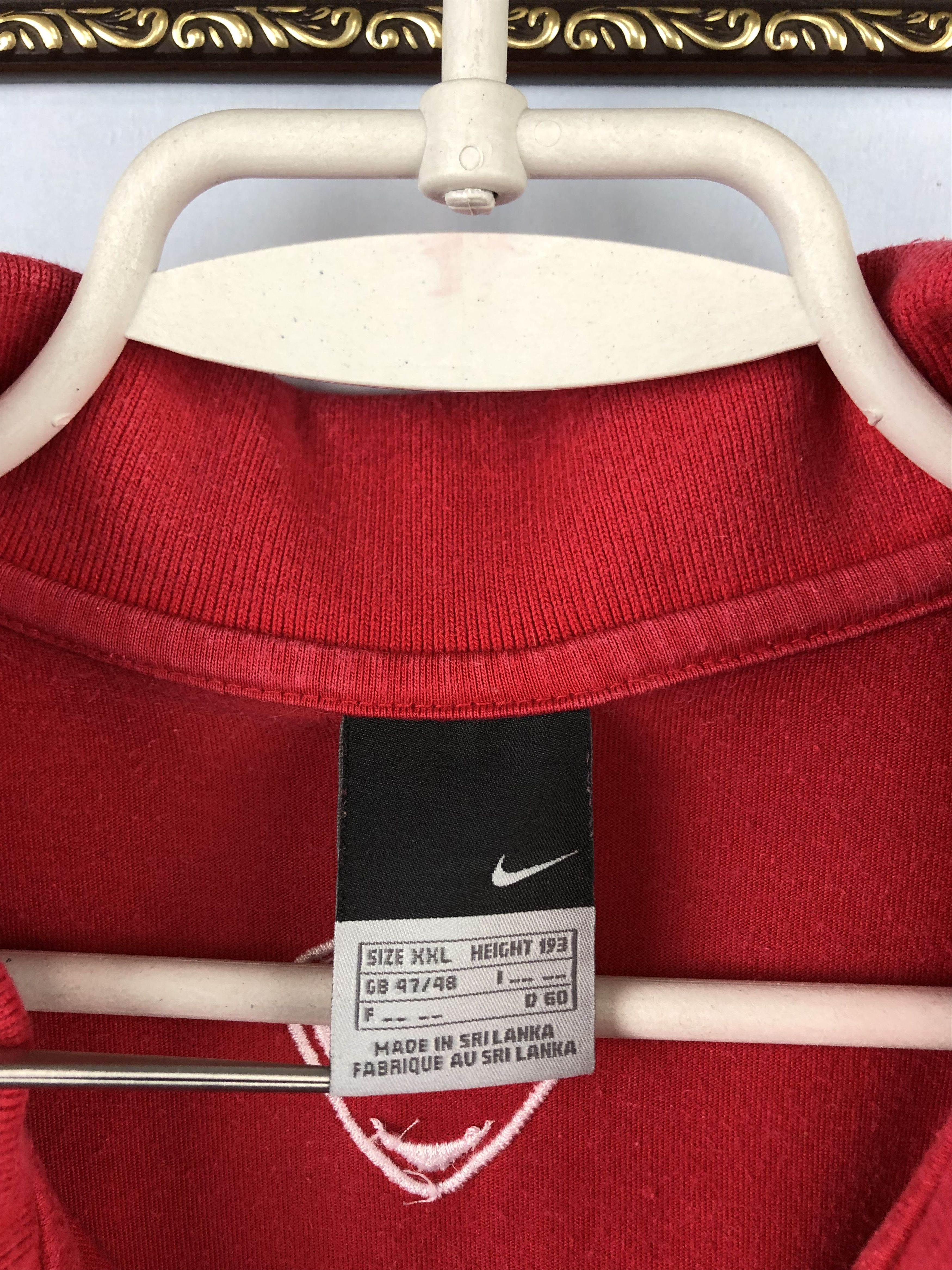 Nike Vintage Arsenal Football Shirt Polo Soccer Jersey Rare Size US XXL / EU 58 / 5 - 7 Thumbnail