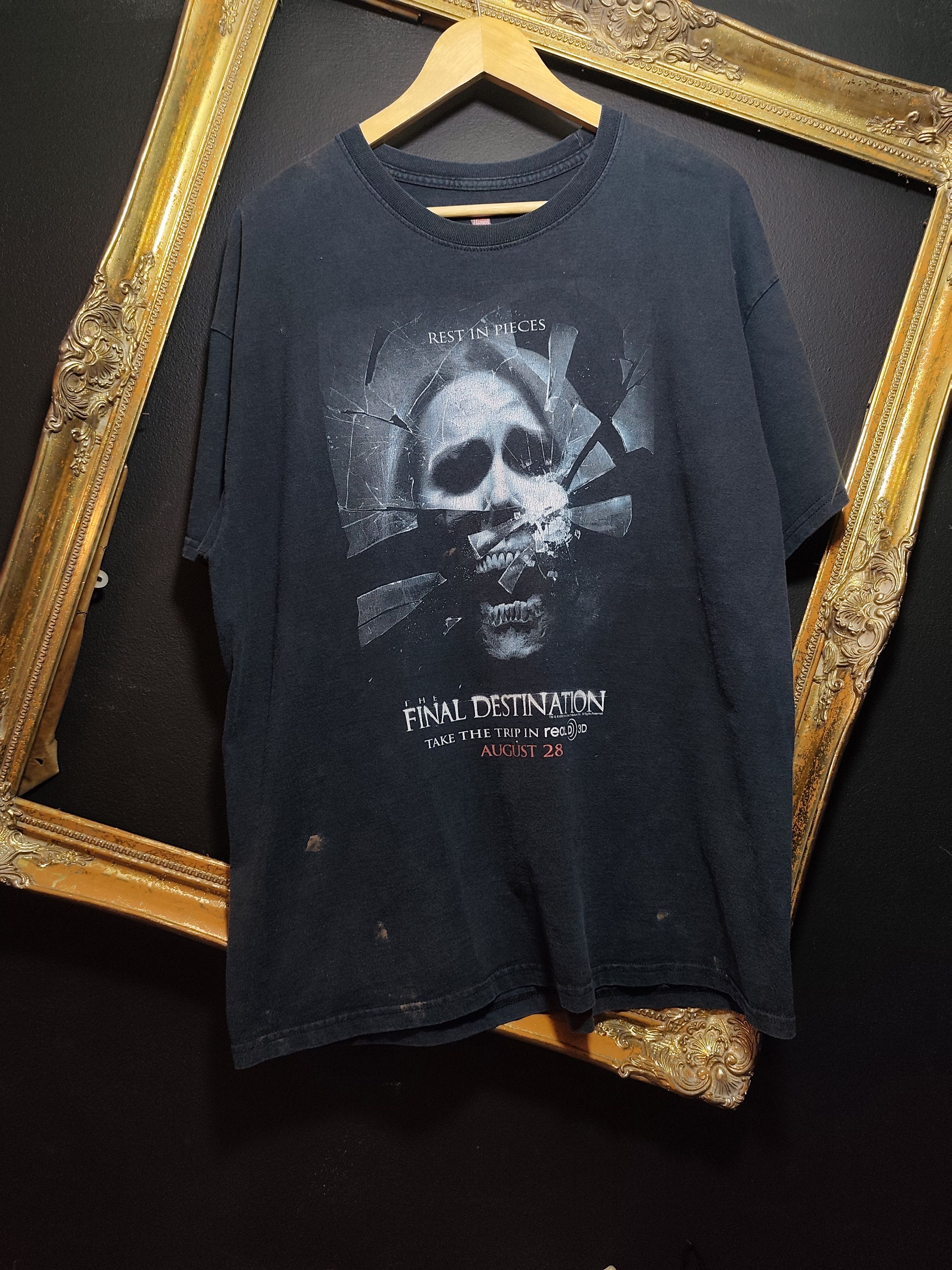 VINTAGE THE FINAL DESTINATION 2009 TSHIRT