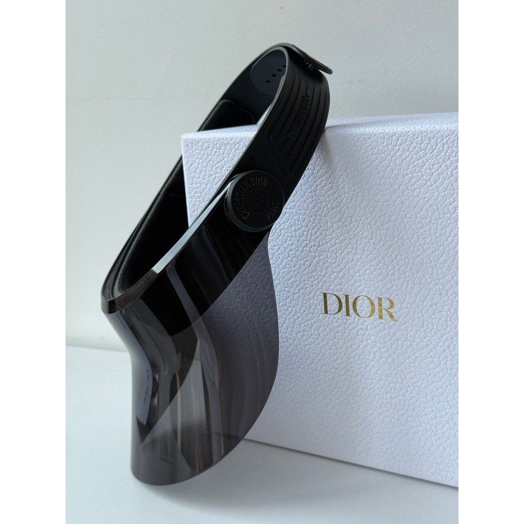 Dior NEW Dior Pacific V1U Visor Hat in Black $780 Size ONE SIZE - 8 Thumbnail