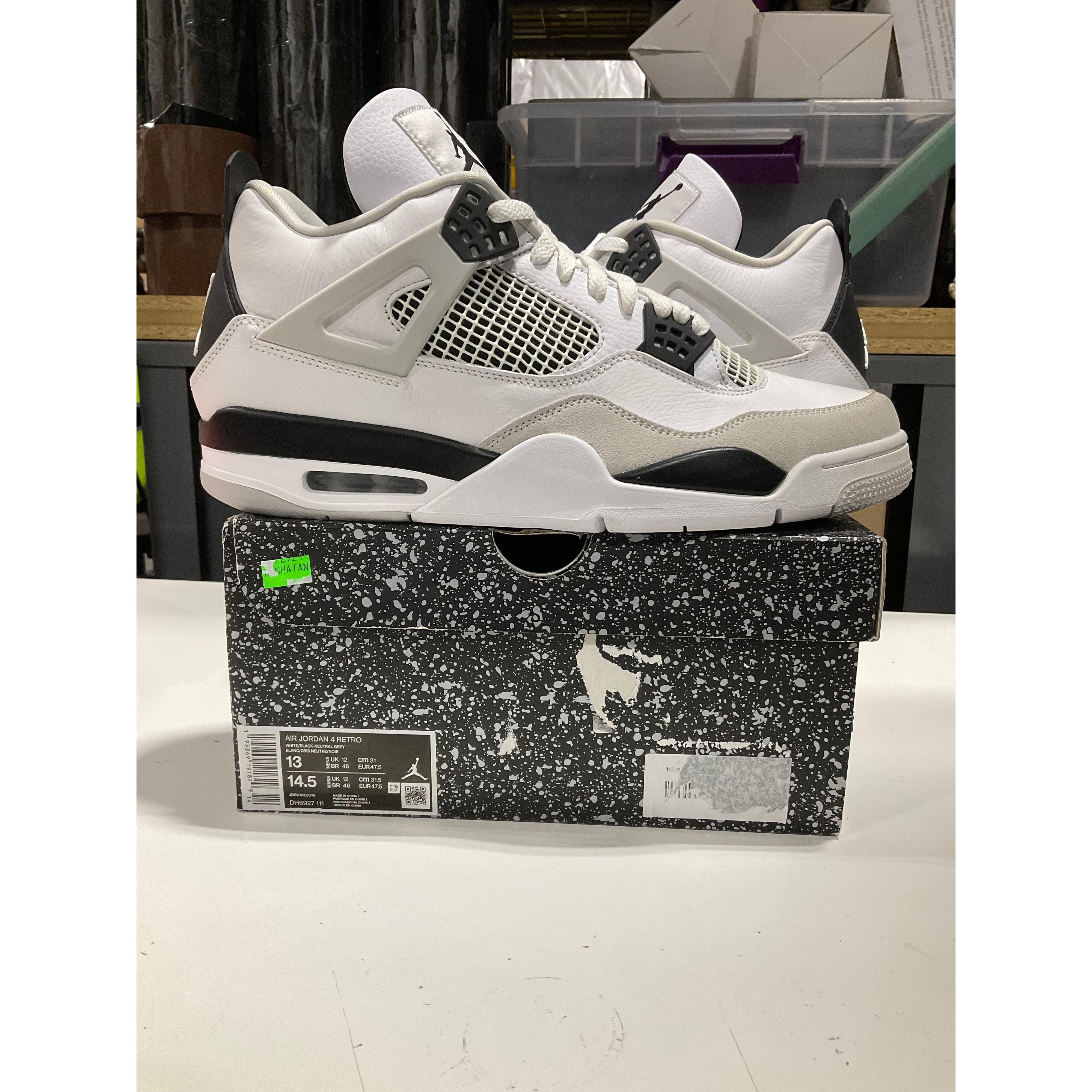 Jordan Brand VNDS Jordan 4 Military Black *Conditional* Size US 13 / EU 46 - 1 Thumbnail