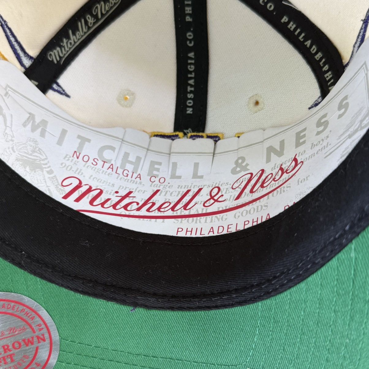 Mitchell & Ness Mitchell & Ness Los Angeles Lakers Snapback NBA Pro Crown Size ONE SIZE - 13 Thumbnail