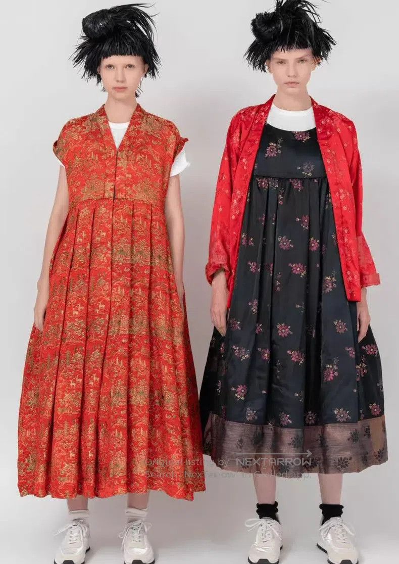 Comme des Garcons Comme Des Garcons Fully embroidered dress Size S / US 4 / IT 40 - 7 Thumbnail