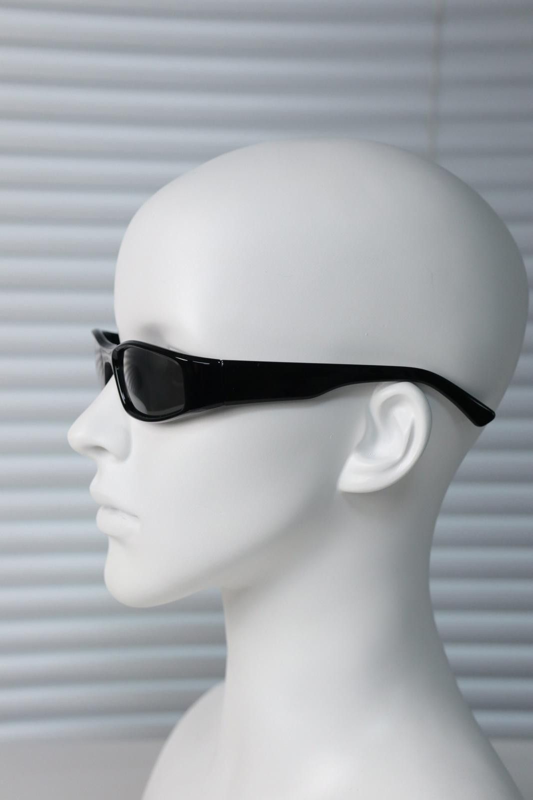 Other Rare Vtg Y2k Avant Garde Cat Eye Black Sunglasses Unisex OS Size ONE SIZE - 6 Thumbnail