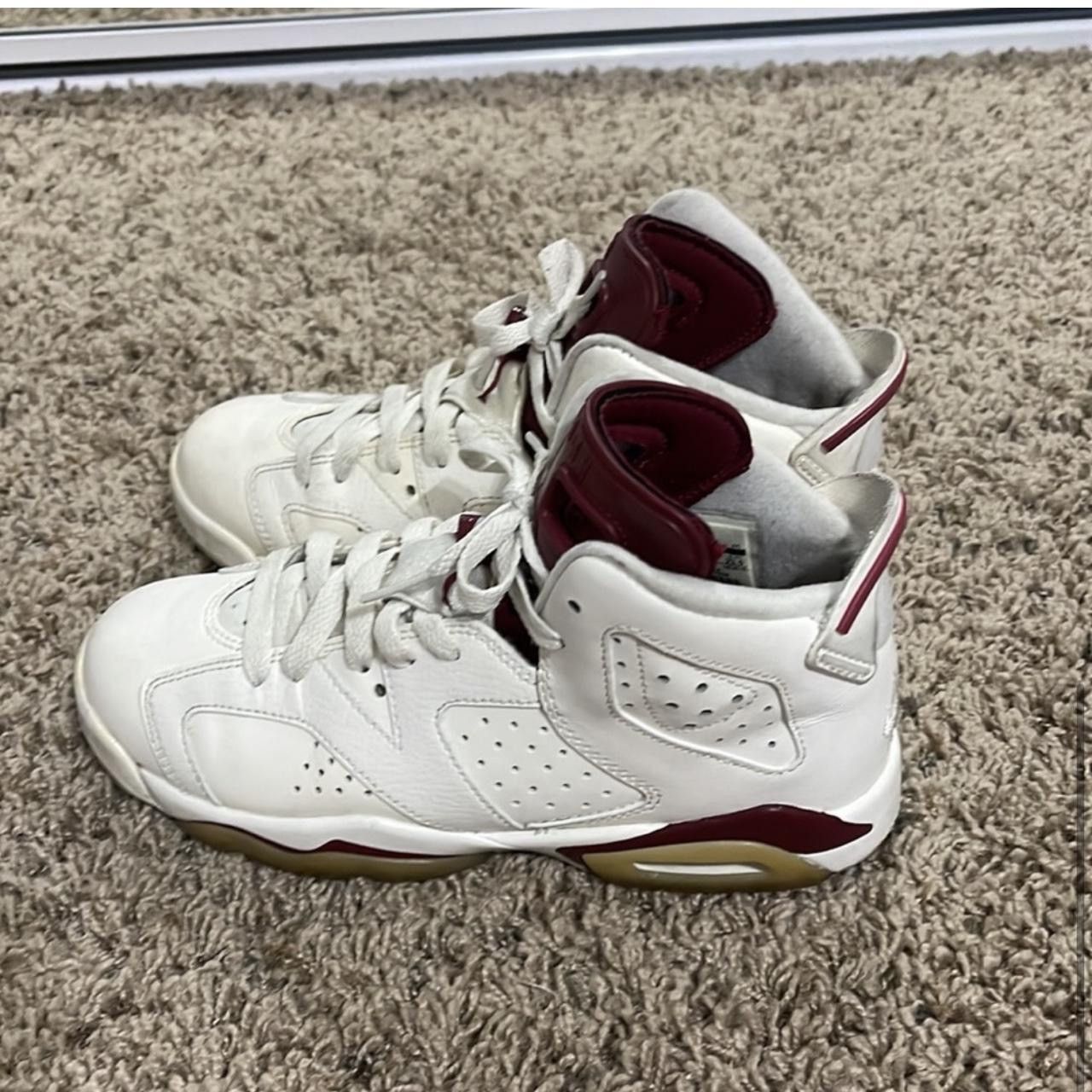 Jordan Brand × Nike 2015 Maroon Jordan 6 Size US 6.5 / IT 36.5 - 4 Thumbnail