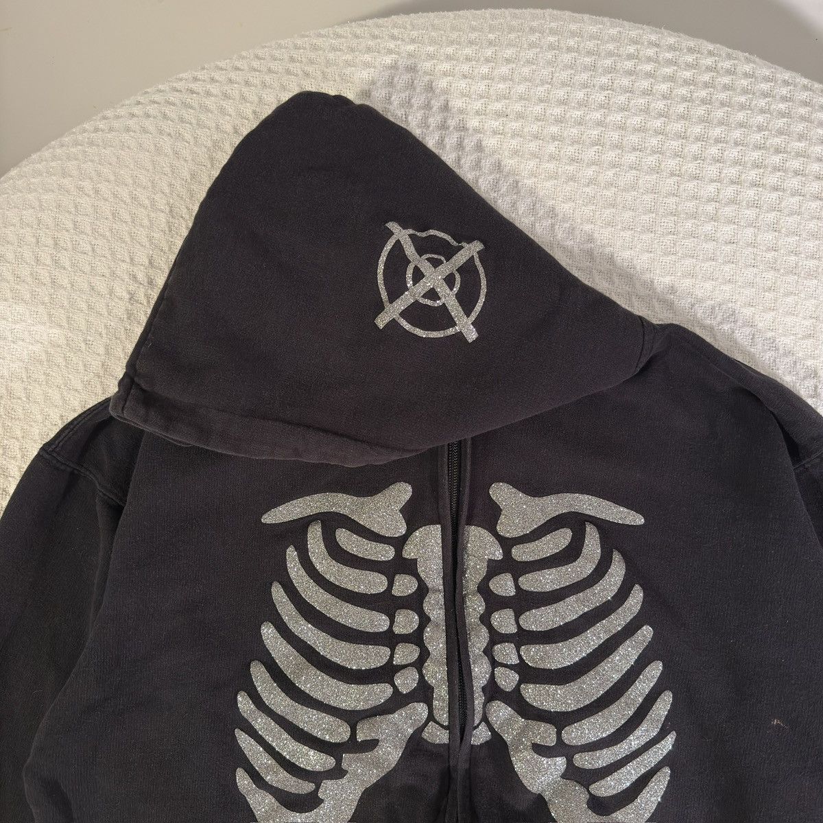 Other 7-10 Black Skeleton Zip Hoodie – Independent Label Size US S / EU 44-46 / 1 - 4 Thumbnail