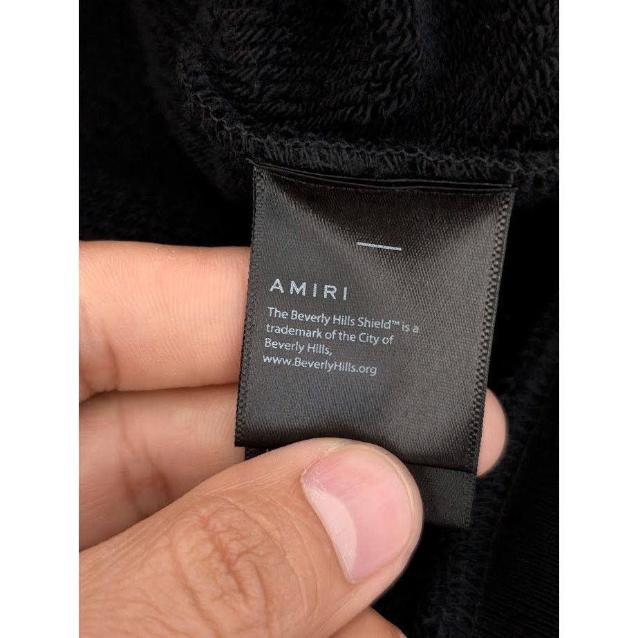 Amiri o1rshd1 Q:2 / Amiri XO Beverly Hills Hoodie in Black/Rainbow Size US S / EU 44-46 / 1 - 13 Thumbnail