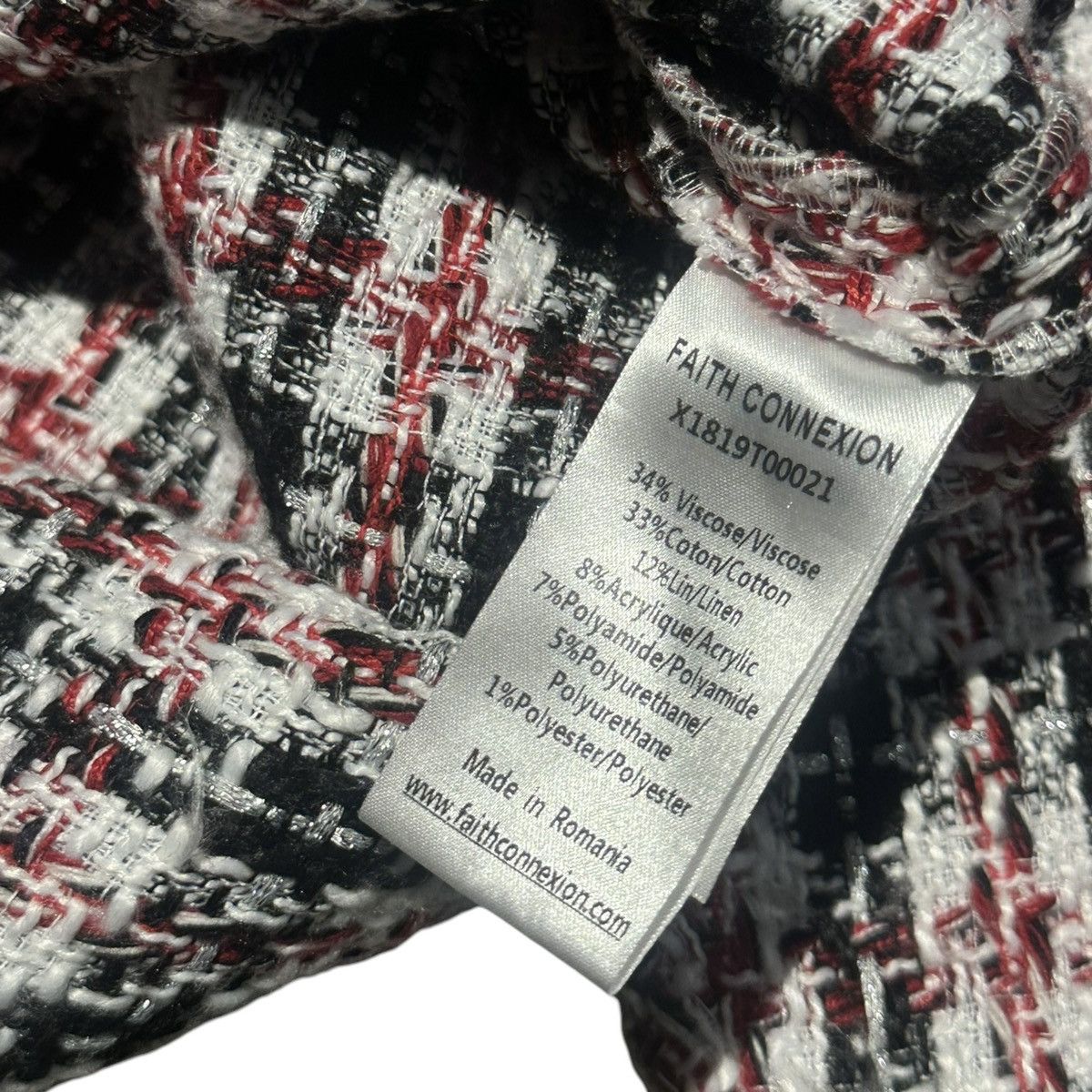 Faith Connexion Oversized tweed flannel Size US M / EU 48-50 / 2 - 3 Thumbnail