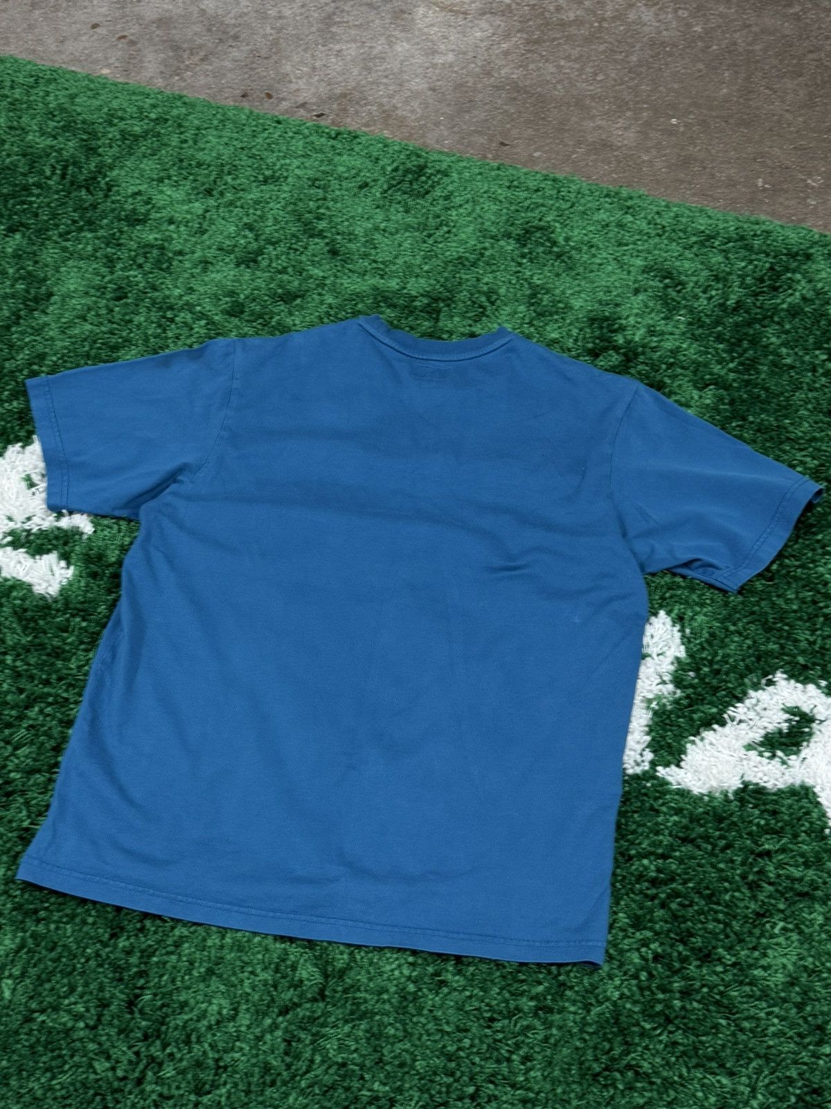 Supreme Supreme Mini Box Logo Blue Slate Tee Medium Cut + Sewn Size US M / EU 48-50 / 2 - 4 Thumbnail