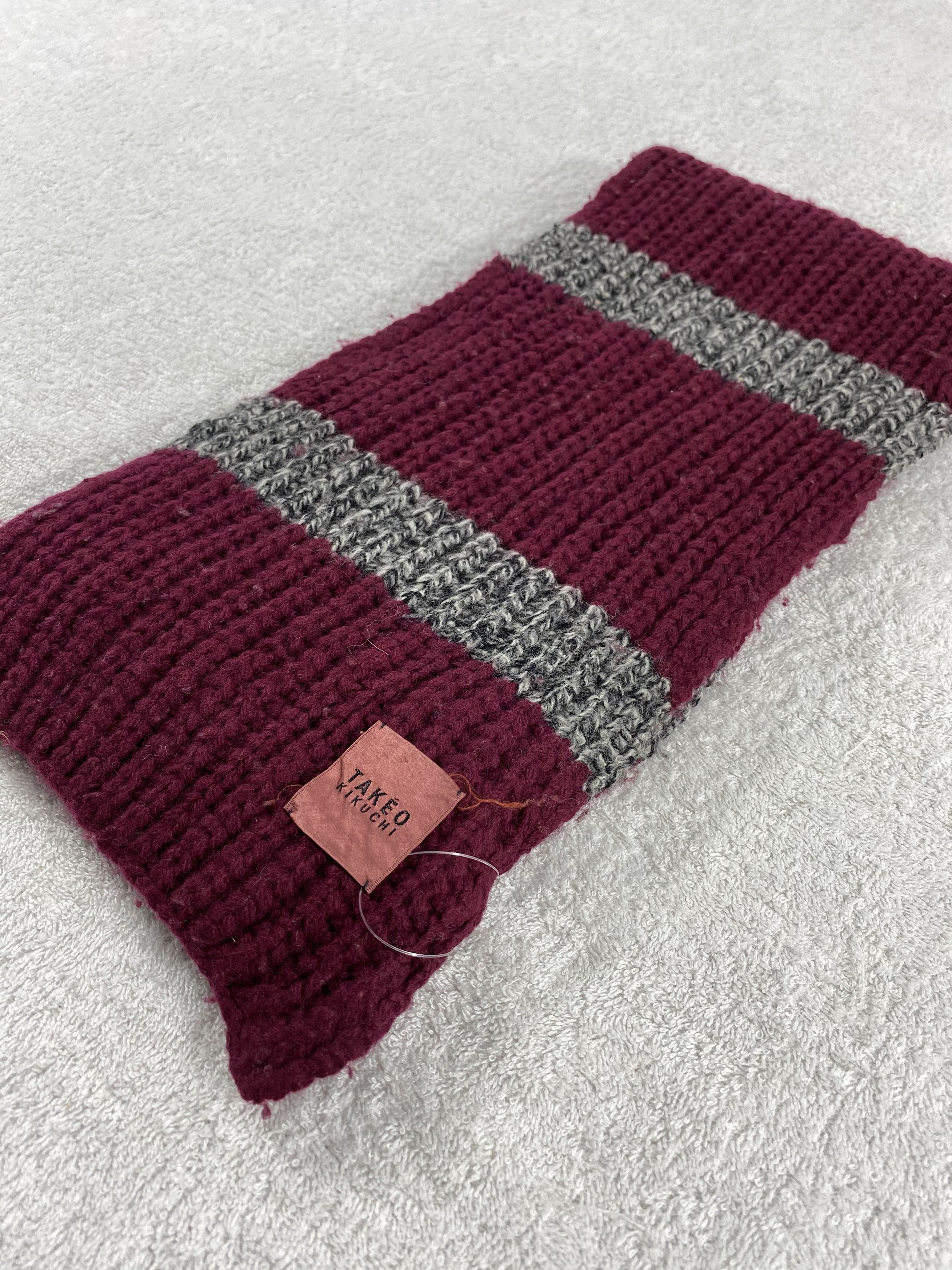 Takeo Kikuchi Vintage Takeo Kikuchi Scarf/Muffler/Neckwear MF798 Size ONE SIZE - 3 Thumbnail