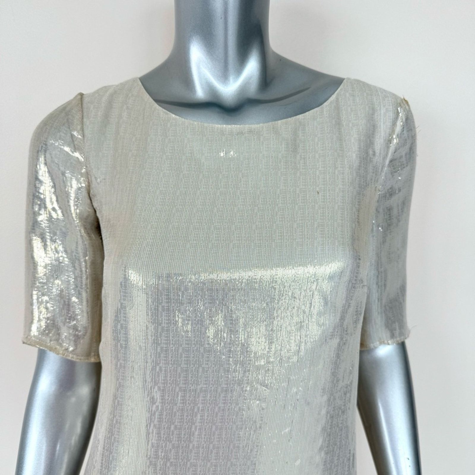 Patrizia Pepe NWT Patrizia Pepe women long sheer dress size 40IT or S 569$ Size S / US 4 / IT 40 - 2 Thumbnail
