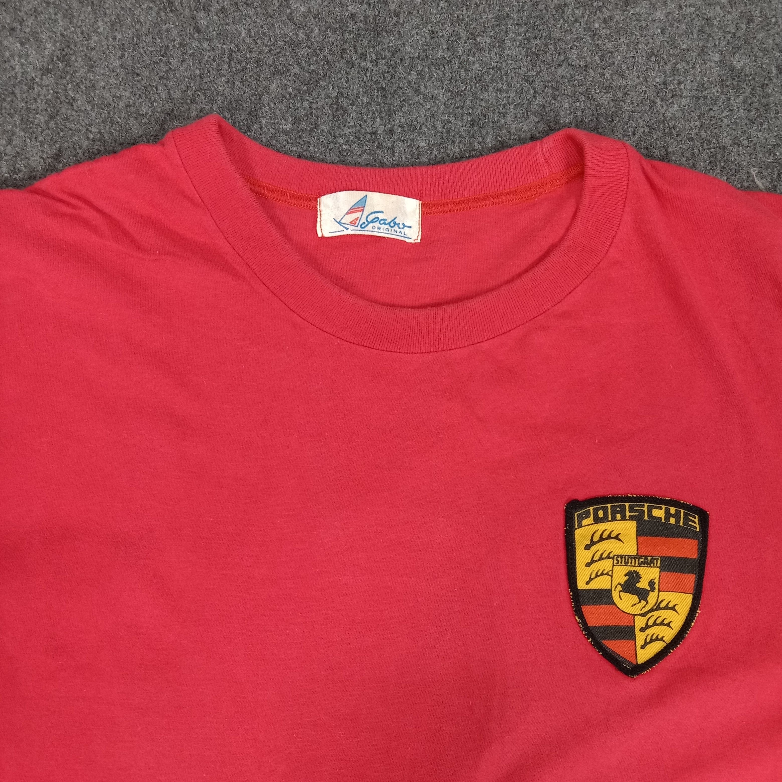Porsche Design × Vintage Porsche Racing Pit Car Point Auto Crew Tshirt Size US M / EU 48-50 / 2 - 5 Thumbnail