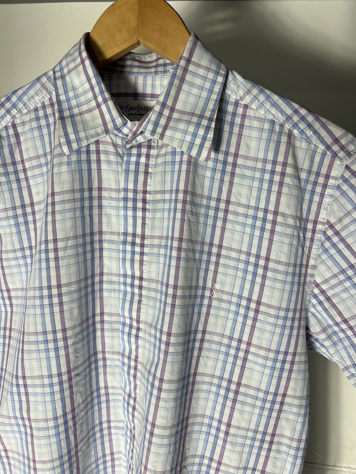 Saint Laurent Paris VINTAGE YVES SAINT LAURENT POUR HOMME RETRO DESIGNER Y2K 90s Size US M / EU 48-50 / 2 - 13 Thumbnail