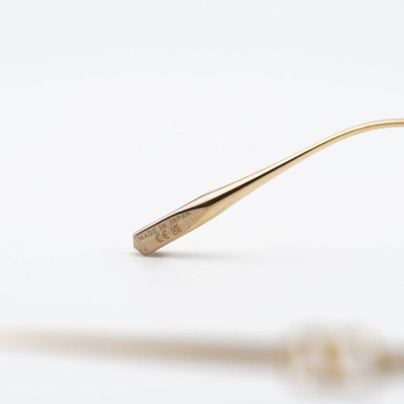 Valentino Valentino V-LOGO SIGN II VLX-167A Eyeglasses Gold 55mm Size ONE SIZE - 5 Thumbnail