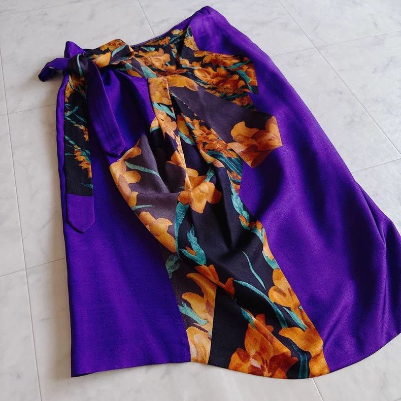 Dries Van Noten dries van noten Flower-shaped skirt Size 31" - 3 Thumbnail
