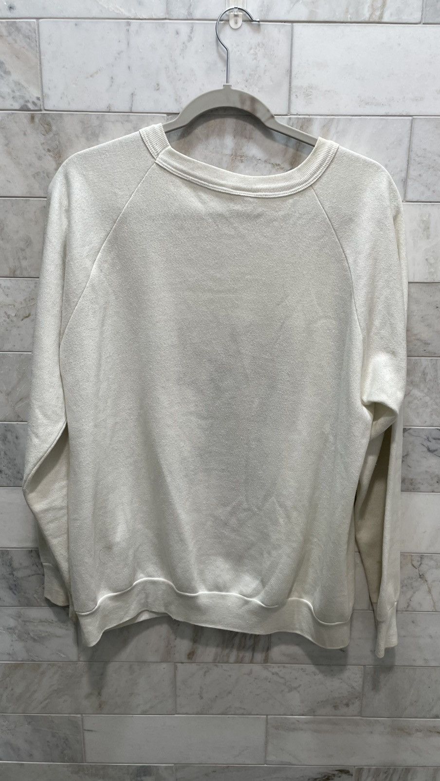 Vintage Made in USA White crewneck Deer sweatshirt Size US L / EU 52-54 / 3 - 5 Thumbnail