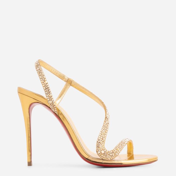Christian Louboutin o1s1wg110924 Rosalie Strass Pumps in Yellow Size US 9 / IT 39 - 1 Thumbnail
