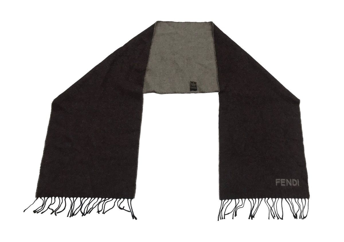 Designer × Fendi × Vintage Rare Design Vintage Brand Fendi Scarves 1990s Size ONE SIZE - 2 Thumbnail
