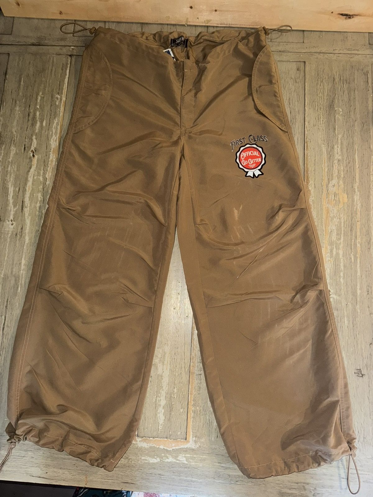 NO ID Custom 1 of 1 track, parachute pants Size US 32 / EU 48 - 2 Thumbnail