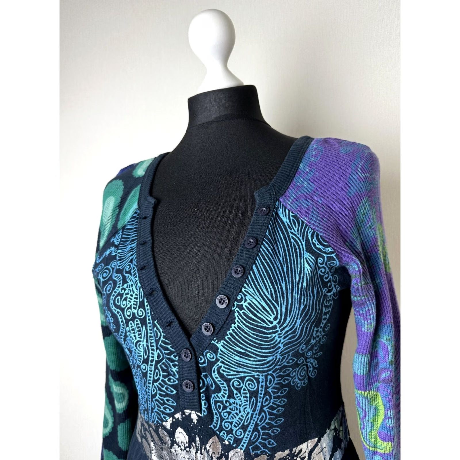 Desigual Desigual Dress Womens Size M Multicoloured Size M / US 6-8 / IT 42-44 - 2 Thumbnail