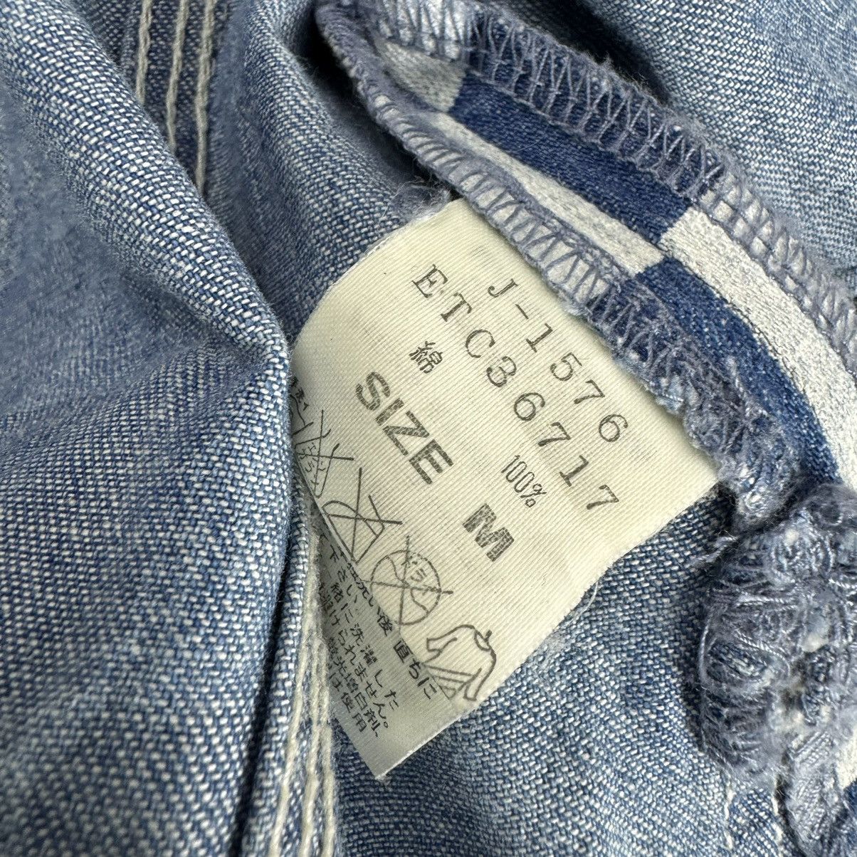 Designer × Japanese Brand ☀️RNA BLUE CHECK DENIM JACKET Size M / US 6-8 / IT 42-44 - 10 Thumbnail