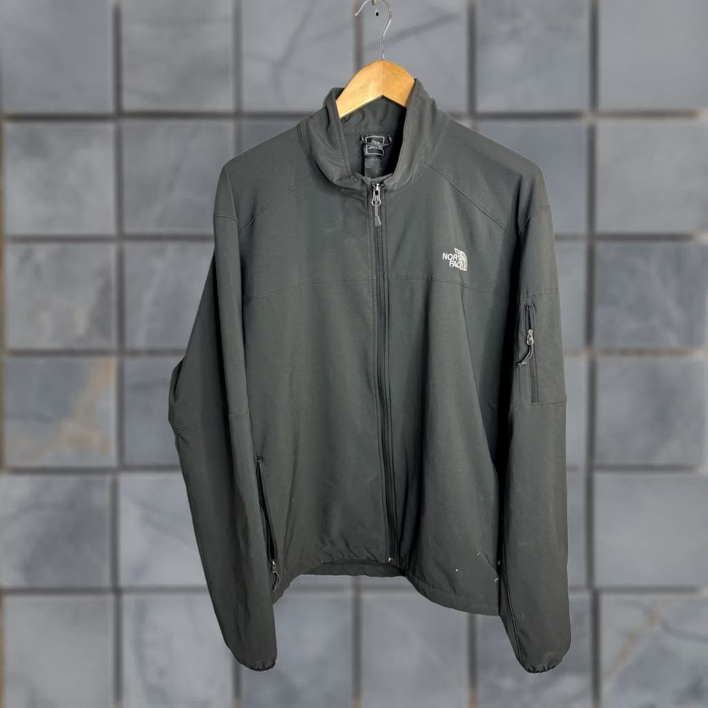 The North Face North Face Jacket Mens XL Black Full Zip Softshell Outdoor Performance Coat Size US XL / EU 56 / 4 - 1 Thumbnail