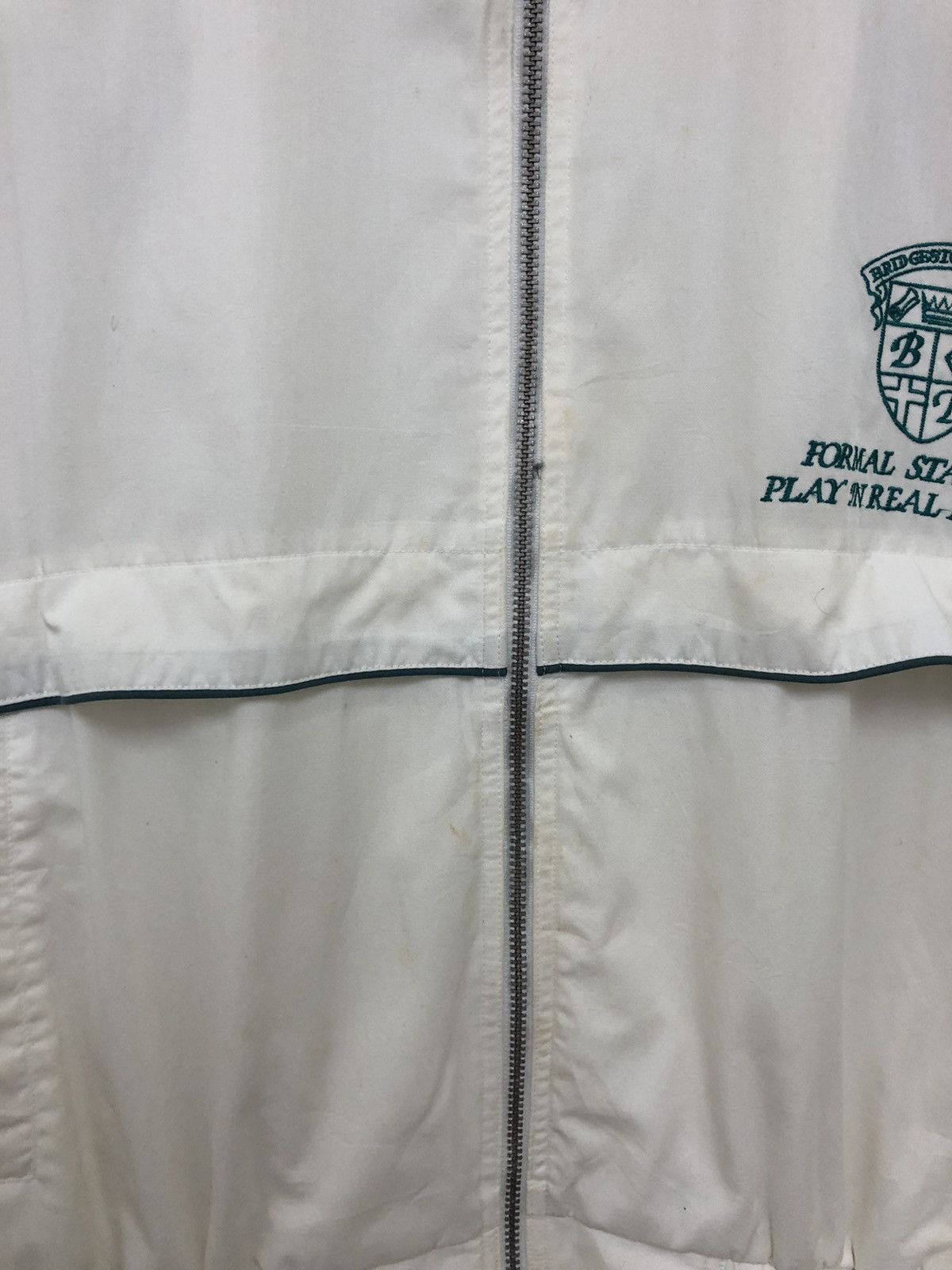 Vintage Vintage Bridgestone Sport Light Jacket Embroidered Spell Out Size US L / EU 52-54 / 3 - 9 Thumbnail
