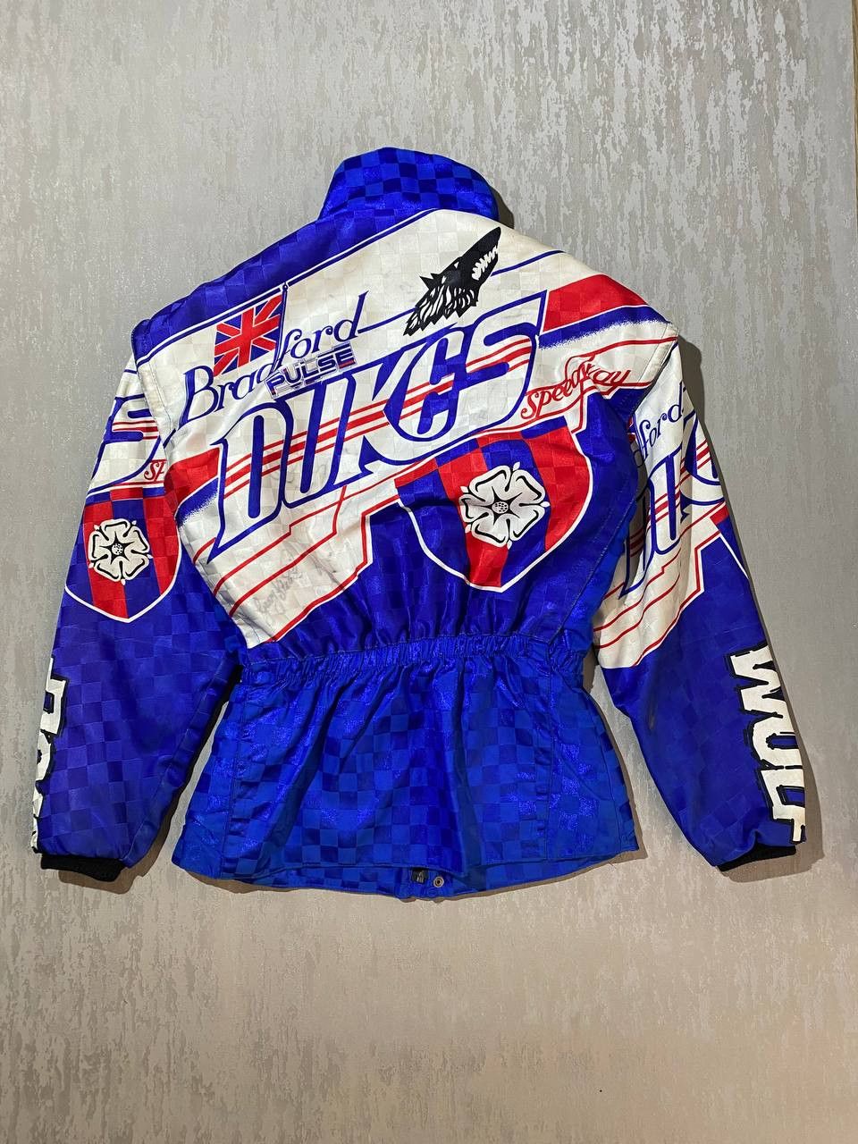 Vintage Vintage MOTO Jacket SIGNED Bradford Dukes wulf speedway Size US M / EU 48-50 / 2 - 2 Thumbnail