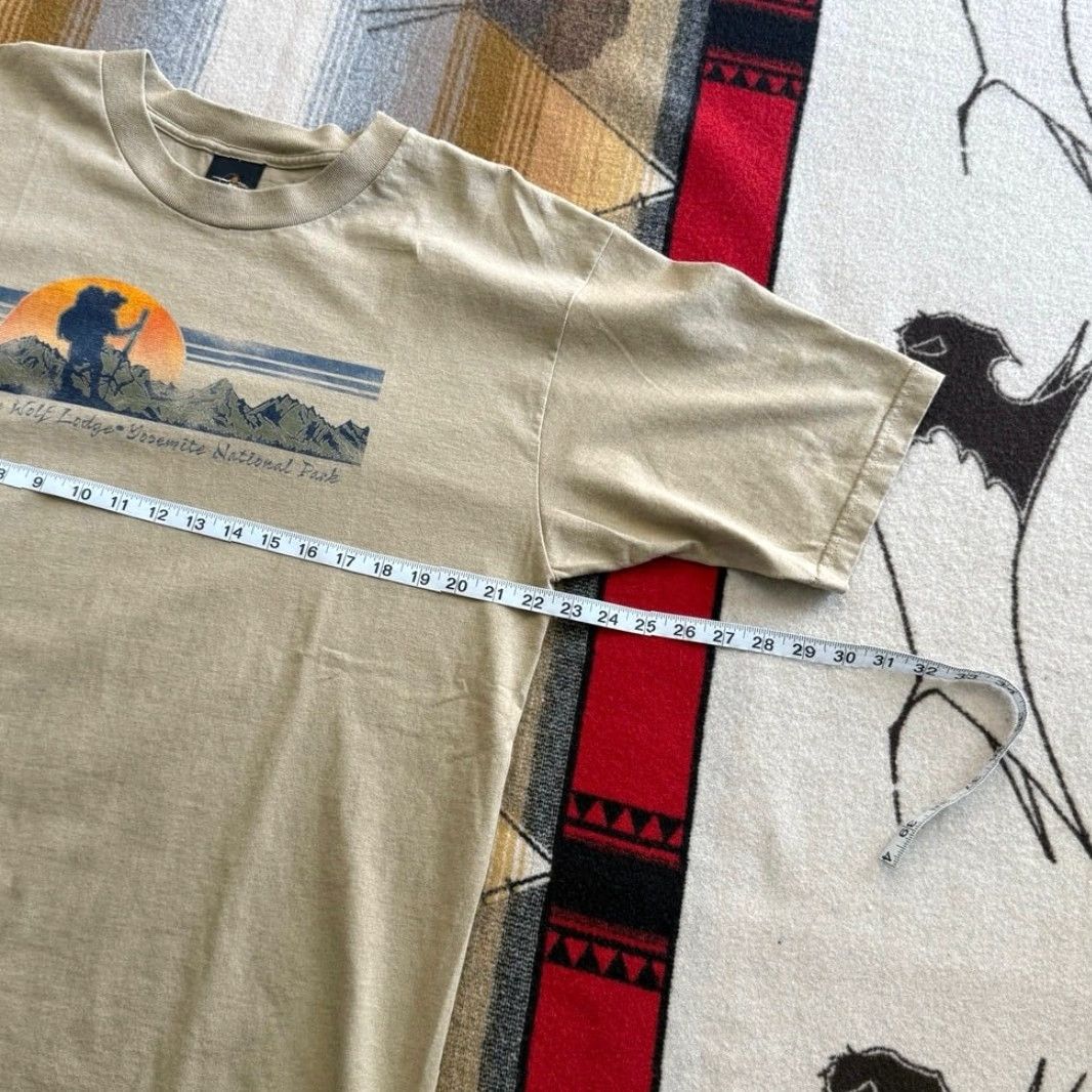 Vintage VINTAGE Yosemite National Park White Wolf Lodge Hiking T-Shirt XL Mens Brown 90s Outdoor Nature Animals Size US XL / EU 56 / 4 - 5 Thumbnail