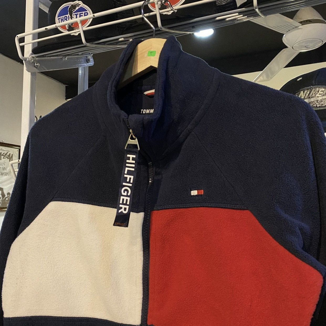 Tommy Hilfiger × Vintage Tommy Hilfiger Sport Fleece Logo Jackets Size US M / EU 48-50 / 2 - 4 Thumbnail