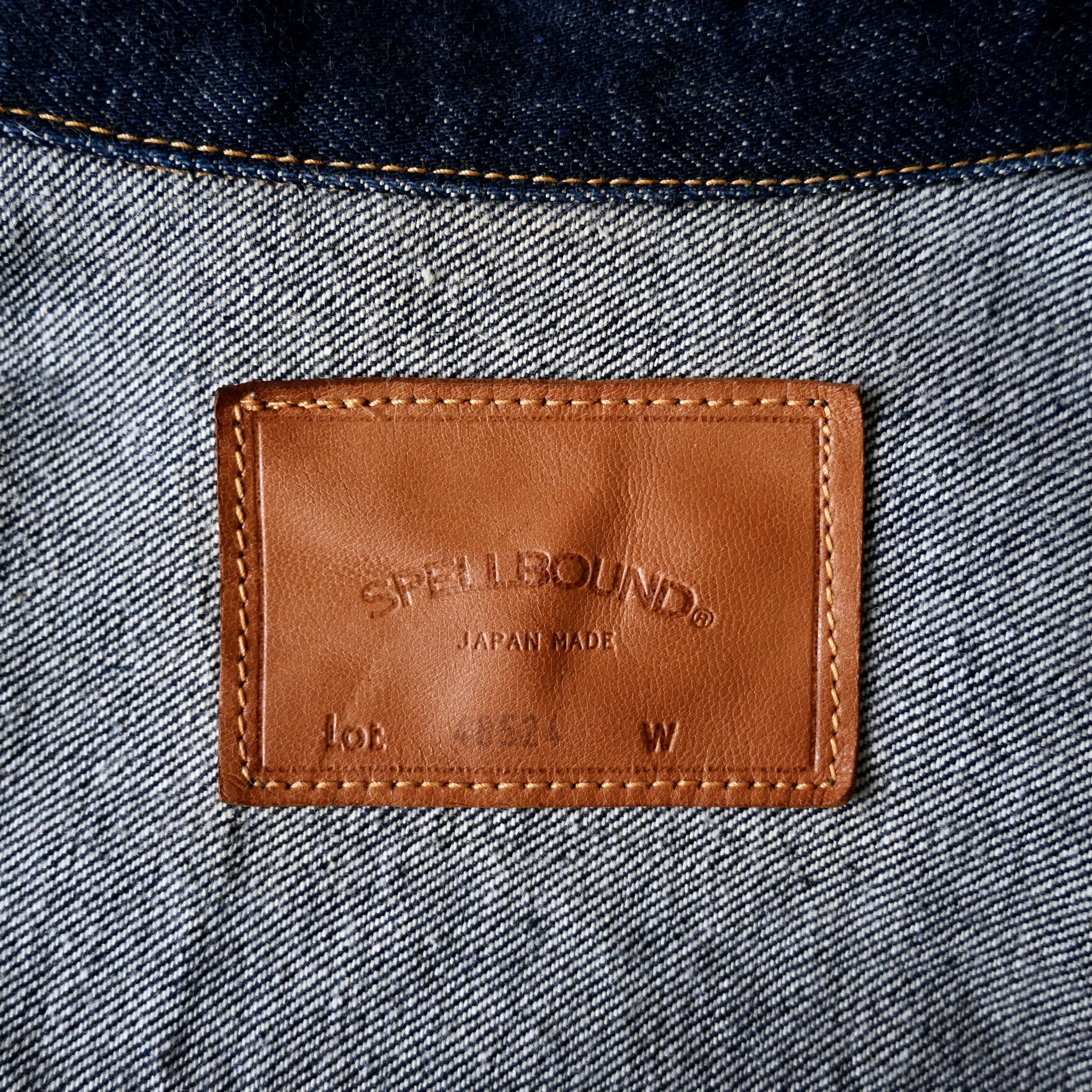 Spellbound SPELLBOUND indigo denim trucker jacket, made in Japan Size US L / EU 52-54 / 3 - 14 Thumbnail
