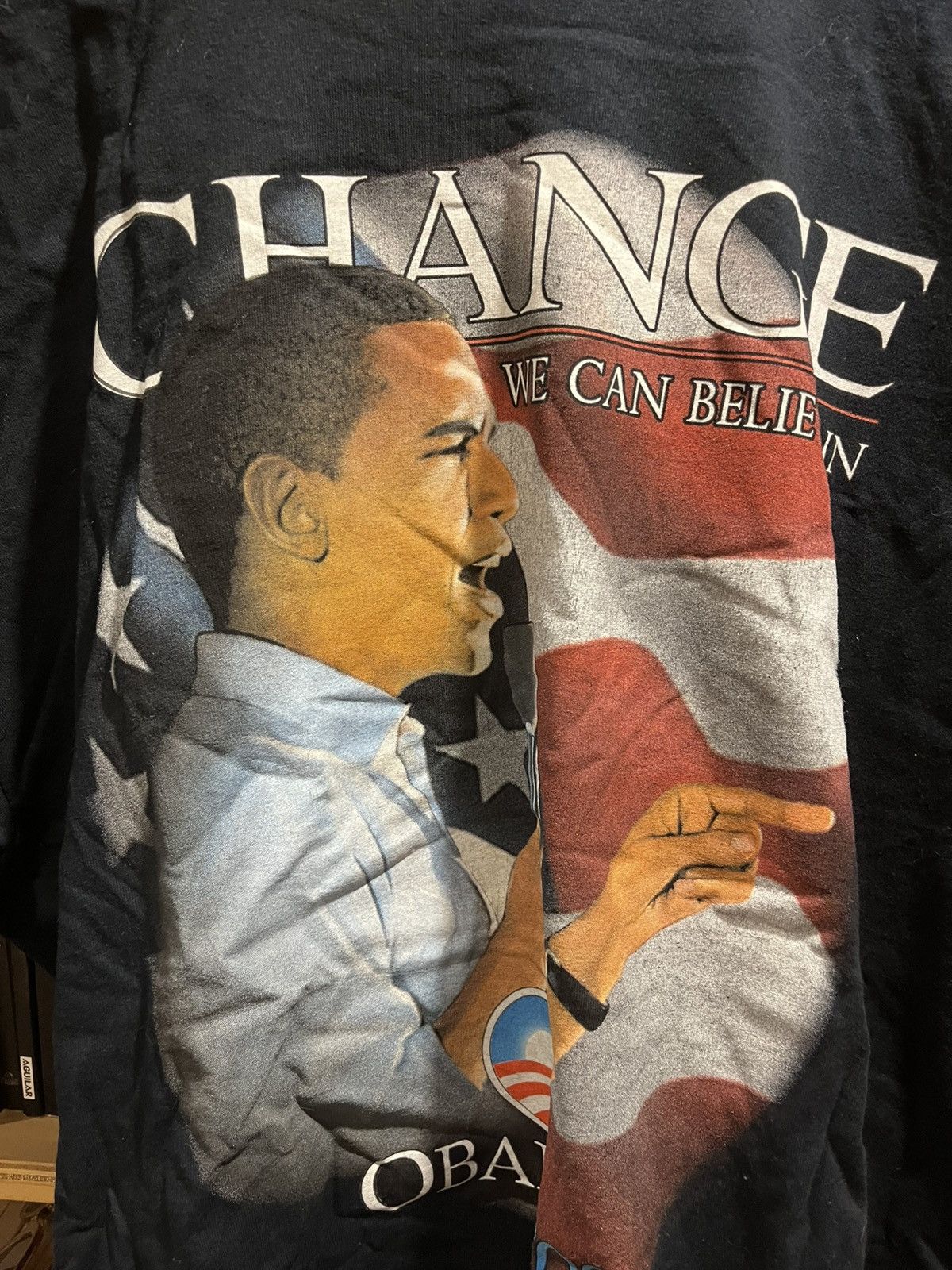 Gildan × Vintage Obama 2008 shirt Size US XXL / EU 58 / 5 - 2 Thumbnail
