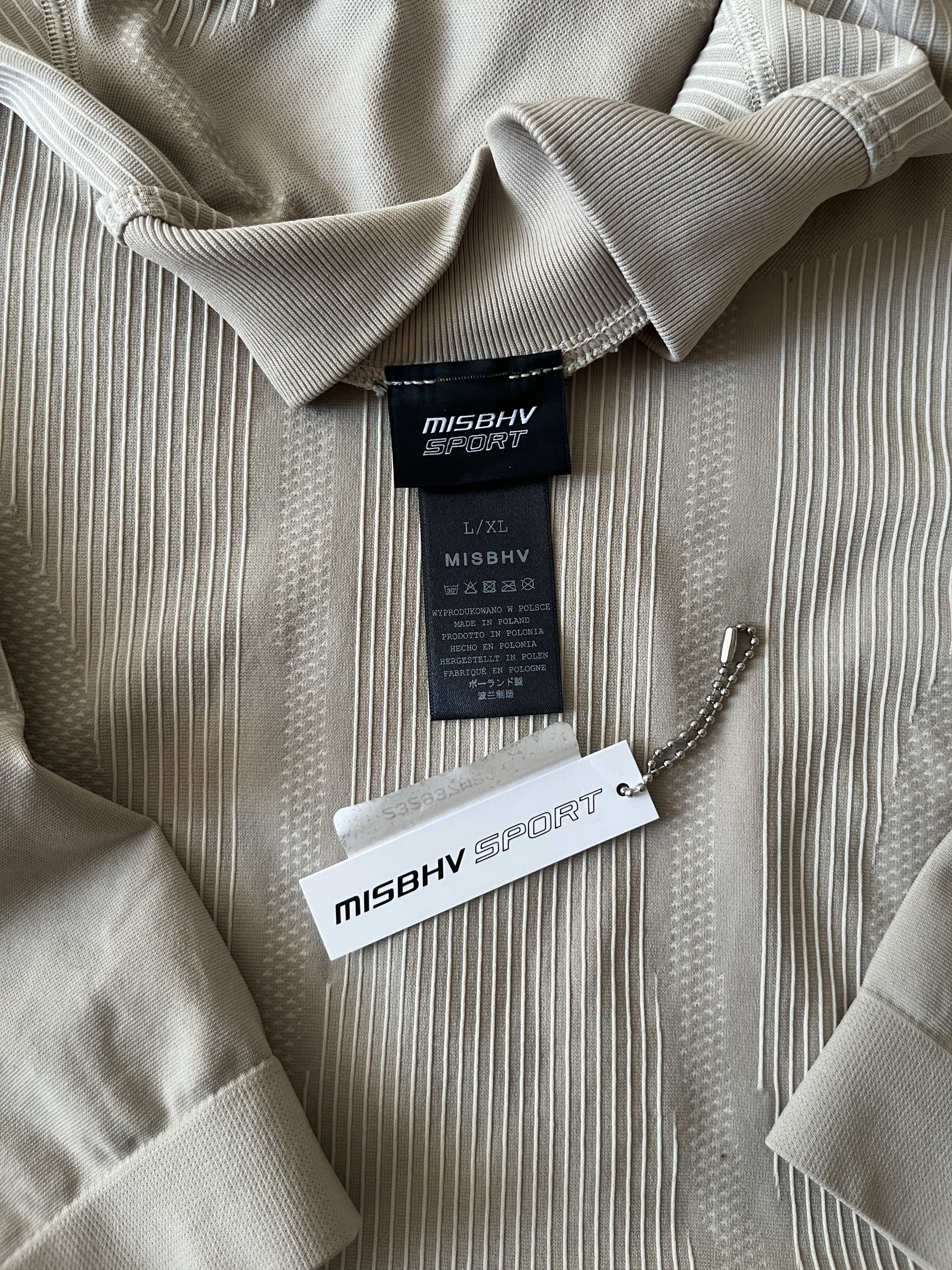 Misbhv MISBHV Beige Europa Sweater Size: L/XL Size US L / EU 52-54 / 3 - 4 Thumbnail