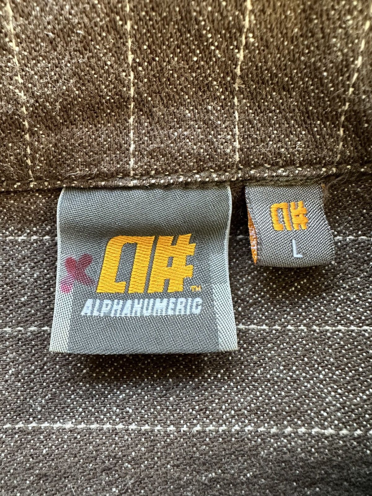 Alphanumeric × Vintage 2000s Alphanumeric Wabash trucker denim Size US L / EU 52-54 / 3 - 14 Thumbnail