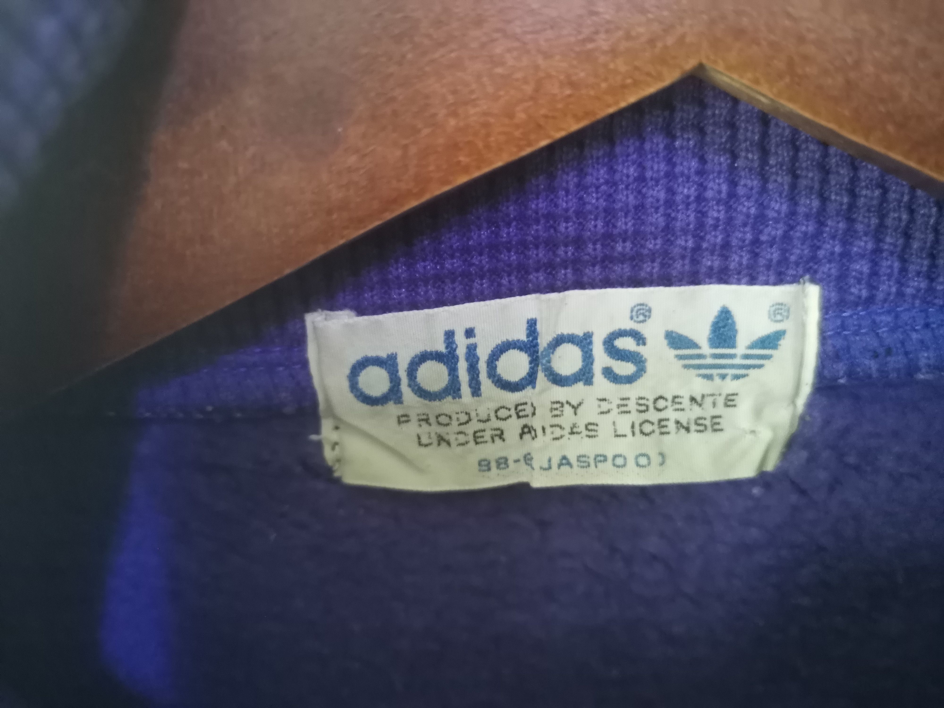 Adidas × Vintage Rare vintage Adidas sweatshirt half zipper black colour Size US M / EU 48-50 / 2 - 4 Thumbnail