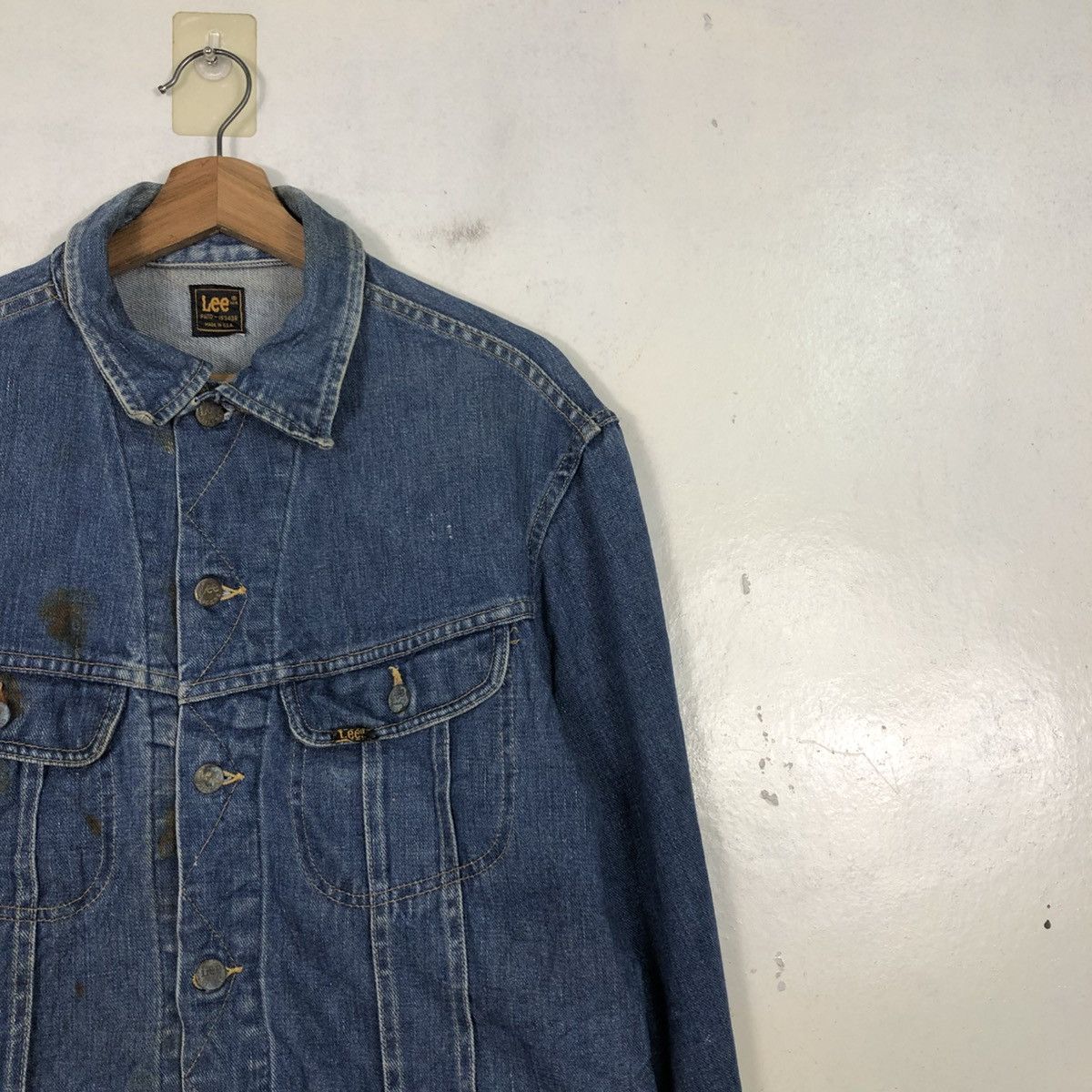 Lee Vintage Trucker Denim Jacket Lee Made in Usa Size US M / EU 48-50 / 2 - 8 Thumbnail