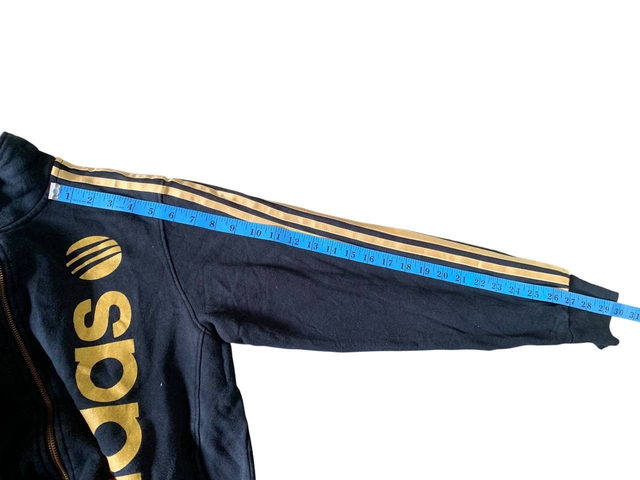 Adidas Adidas Vintage Sweater Three Stripe Track Top Size M / US 6-8 / IT 42-44 - 10 Thumbnail