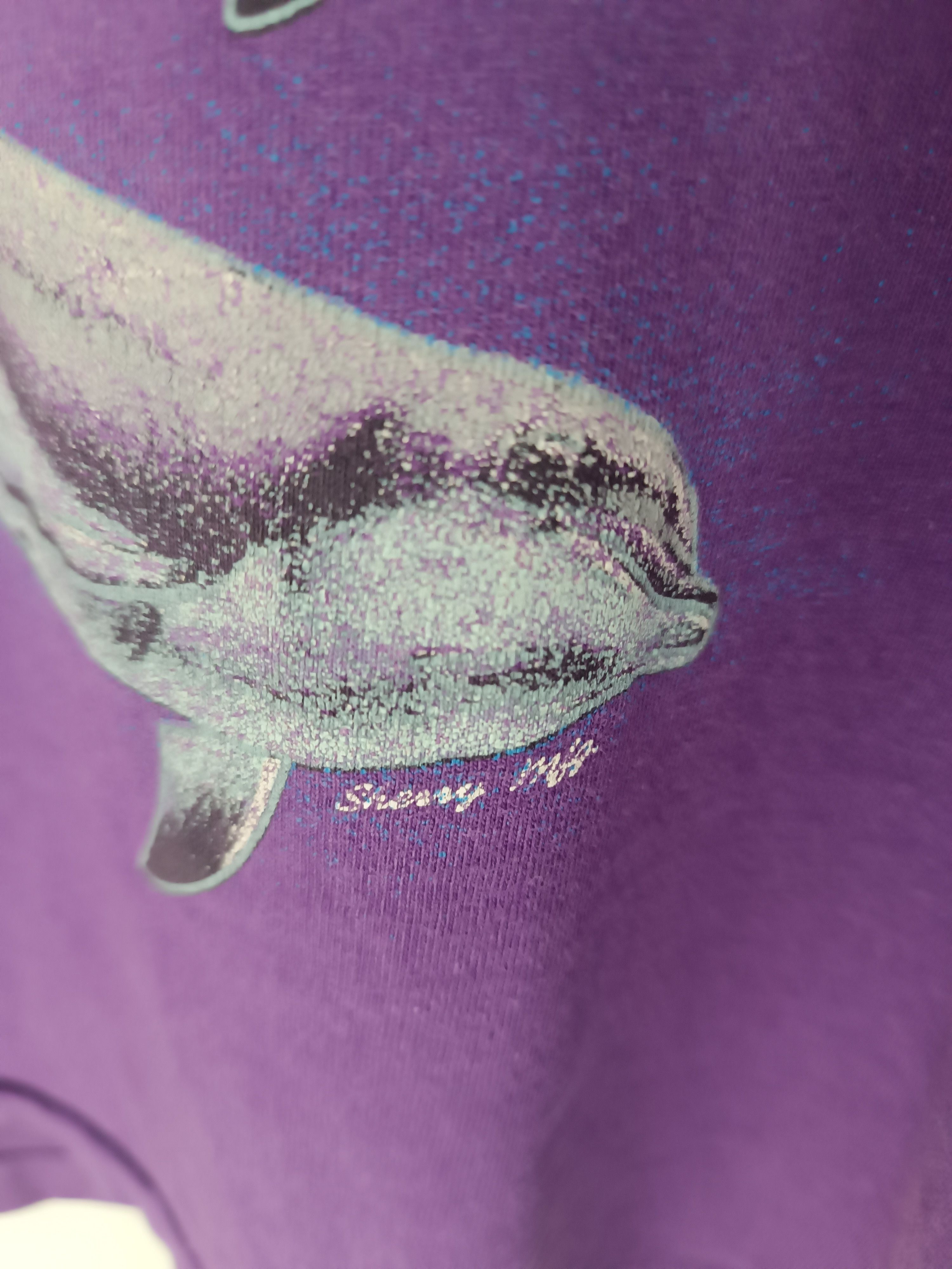 Vintage VINTAGE 80'S DOLPHIN ART FISH PENGUIN NG VERY RARE TEE Size US S / EU 44-46 / 1 - 10 Thumbnail