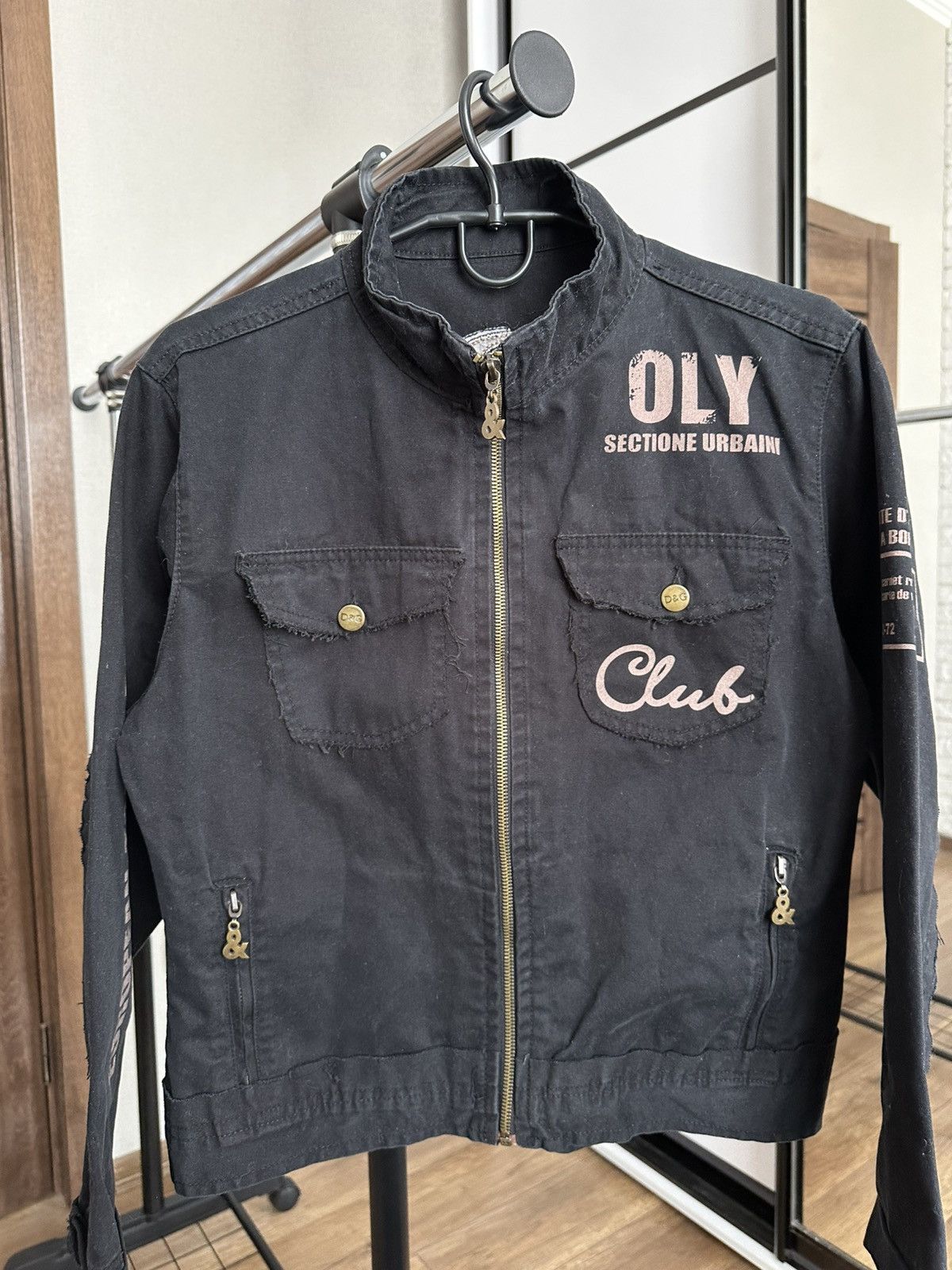 Dolce & Gabbana Dolce & Gabbana D&G Tour Vintage Denim Jacket 90s Size L / US 10 / IT 46 - 7 Thumbnail