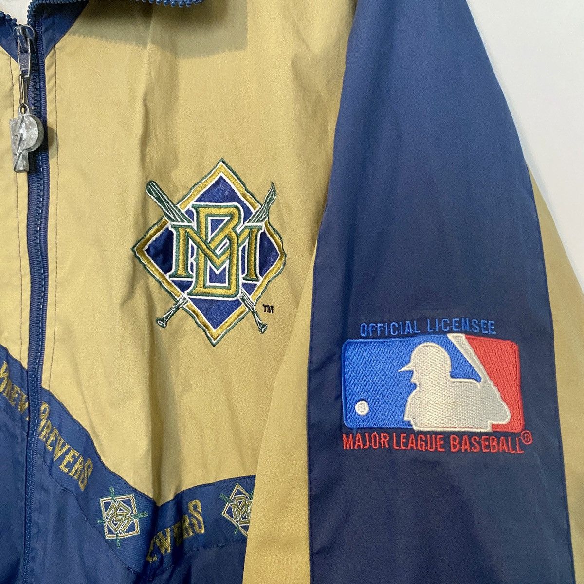 MLB Vintage Milwaukee Brewers MLB Pro Player Jacket Size US XL / EU 56 / 4 - 3 Thumbnail