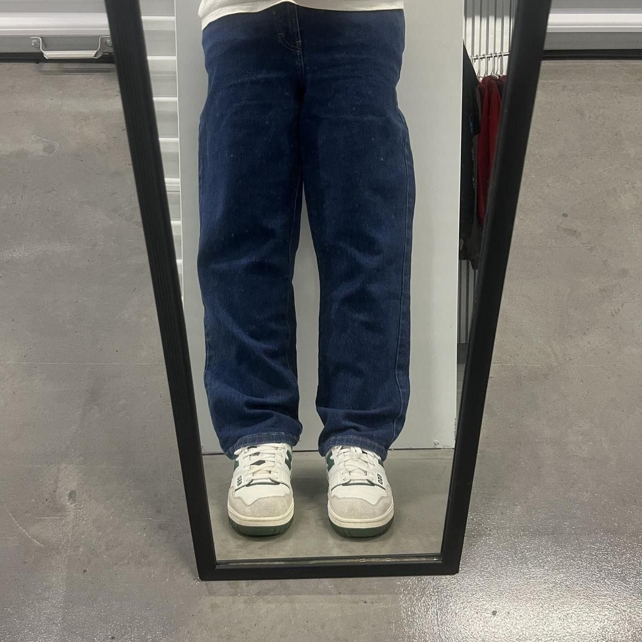 Other Crazy Vintage Y2K Blue dark wash Straight leg Denim jeans ! Size 32" / US 10 / IT 46 - 1 Thumbnail