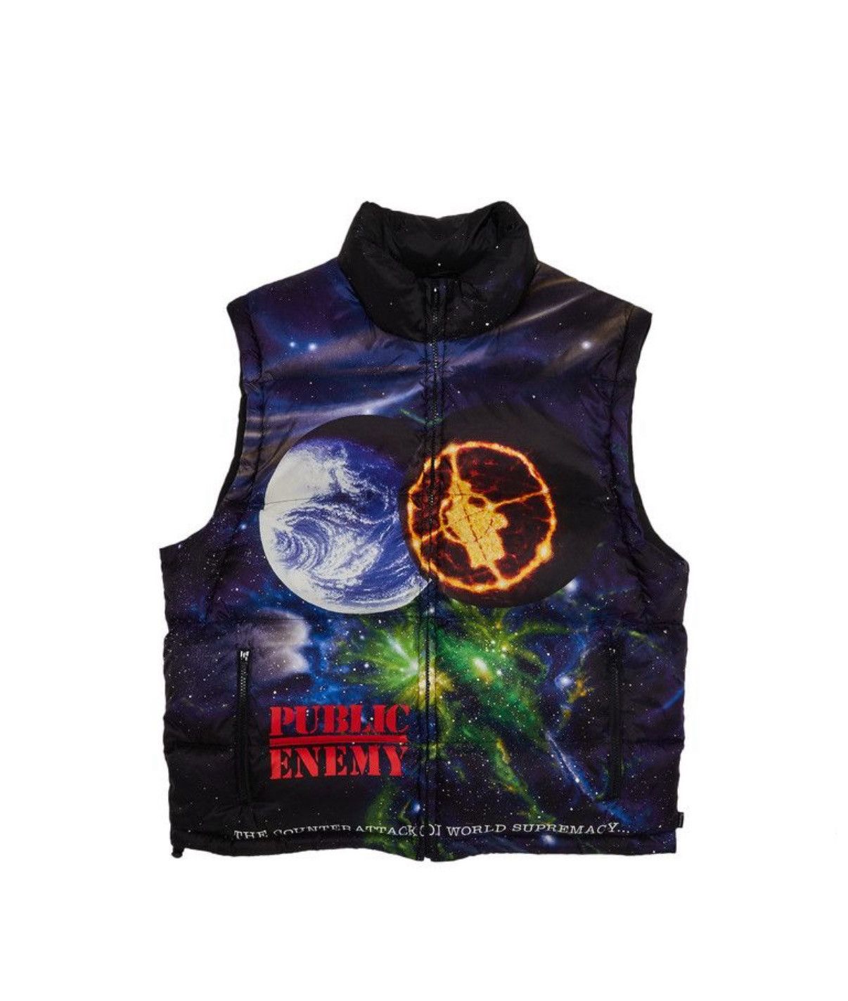 Supreme Undercover x Supreme x Public Enemy Puffer Jacket Size US M / EU 48-50 / 2 - 8 Thumbnail