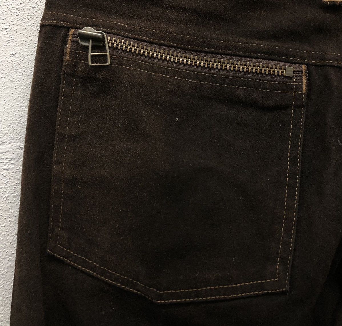 BIGI Vintage Radmess Men's Bigi Leather Pants Size US 33 - 8 Thumbnail