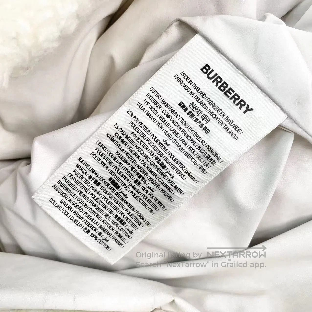 Burberry Burberry Embroidered lambswool teddy coat| Size S / US 4 / IT 40 - 4 Thumbnail