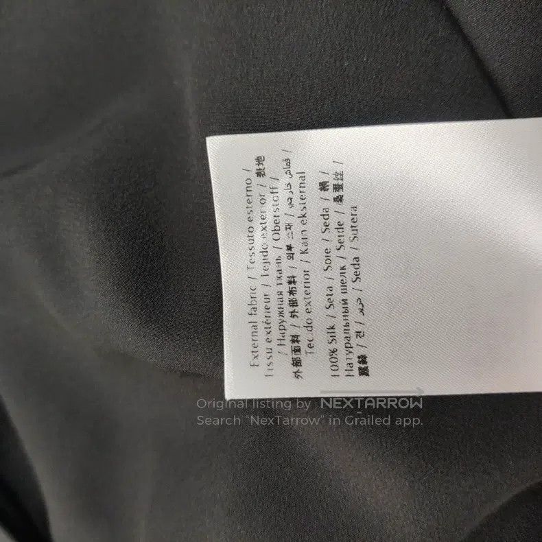 Valentino Valentino Mulberry silk solid color lapel long-sleeved shi Size XS / US 0-2 / IT 36-38 - 8 Thumbnail
