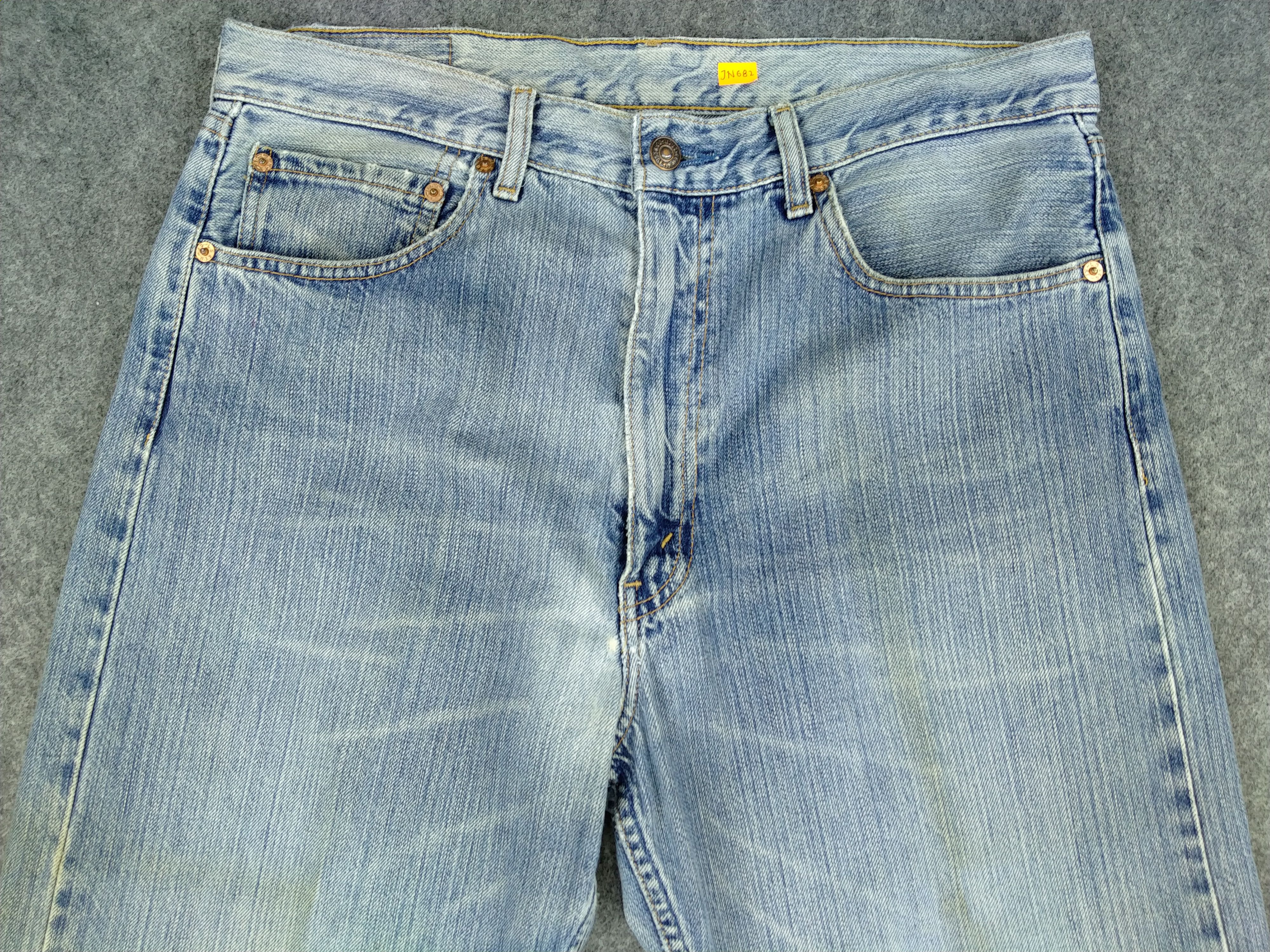 Levi's Stone Wash Vintage Levi's 512 Denim 34 x 28 -JN682 Size US 34 / EU 50 - 3 Thumbnail