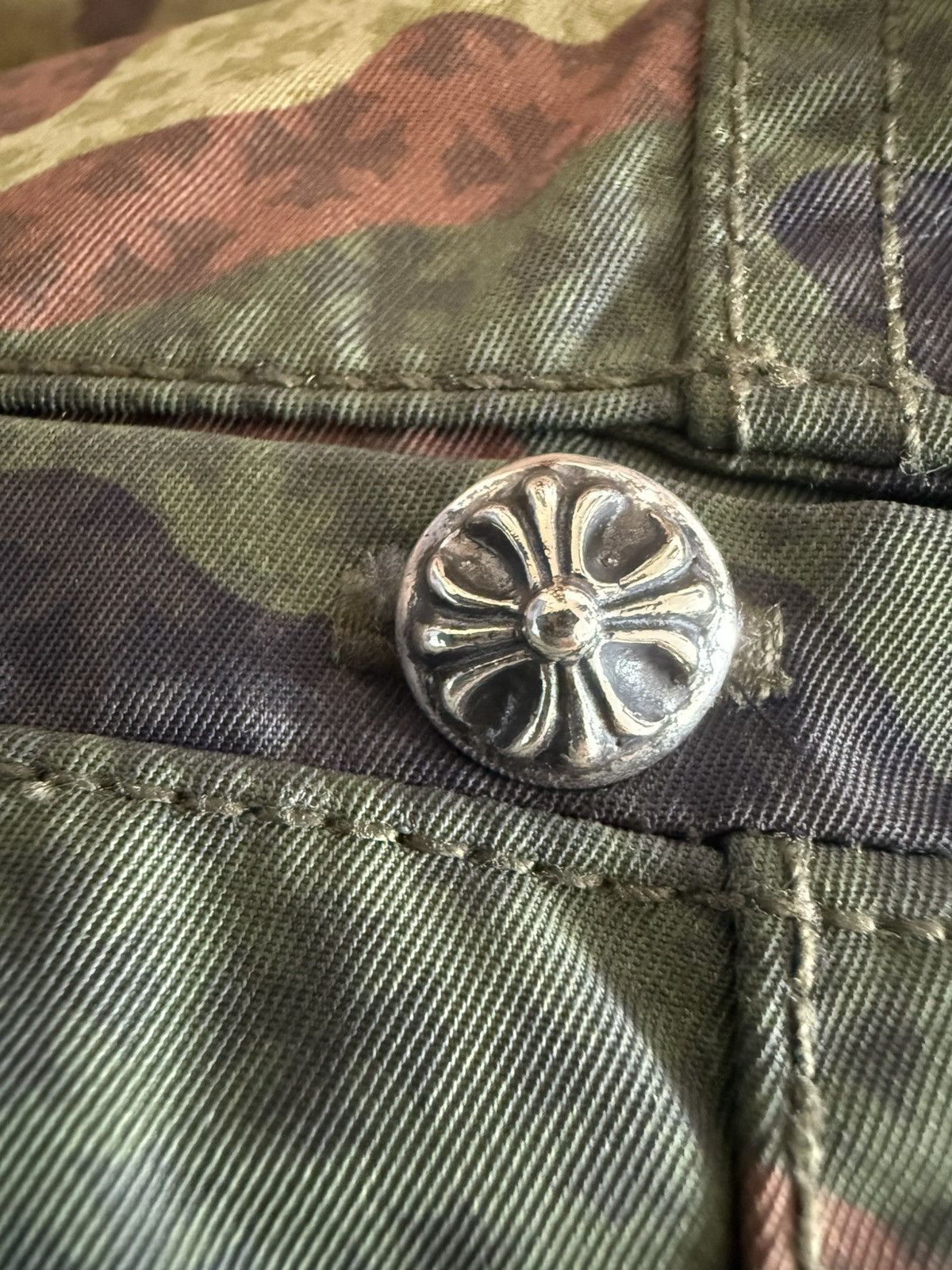 Chrome Hearts 🔥Chrome Hearts Camo Shorts🔥 Size US 34 / EU 50 - 8 Thumbnail
