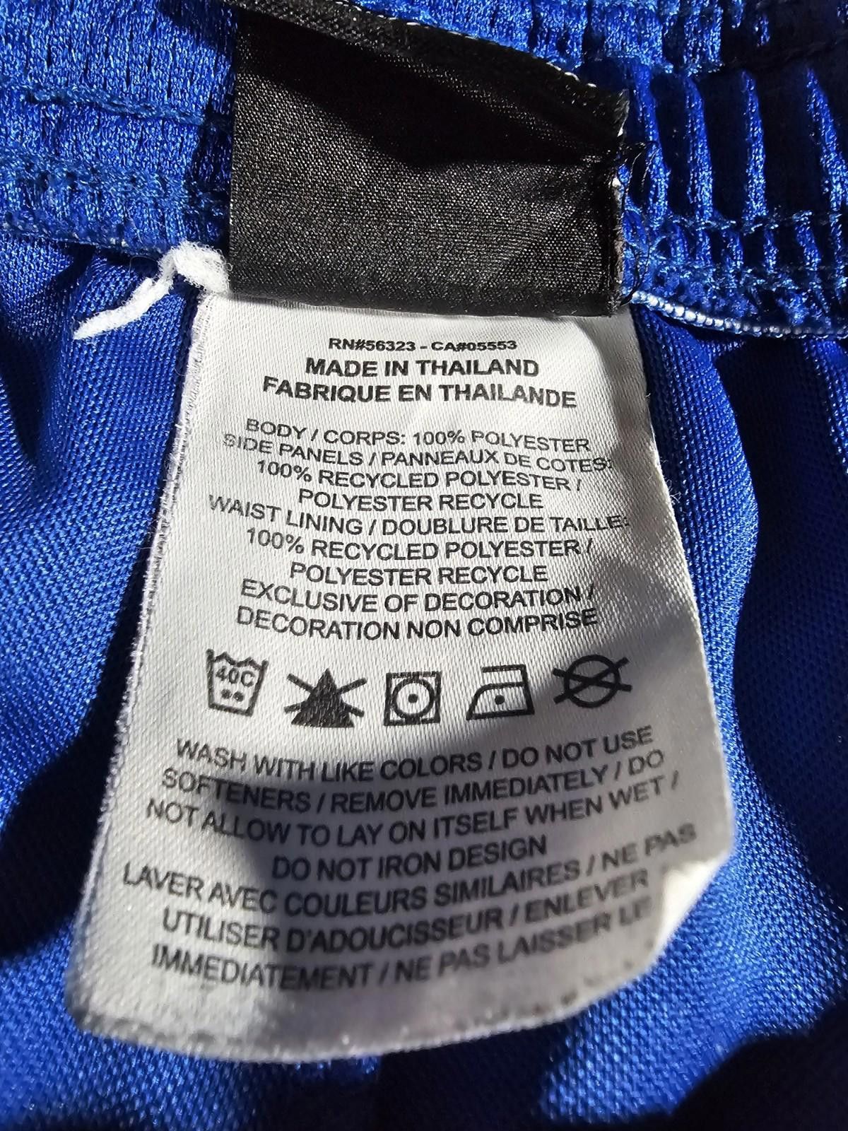 Nike Nike Drifit Kids Small Blue Athletic Shorts Size US 26 / EU 42 - 5 Thumbnail