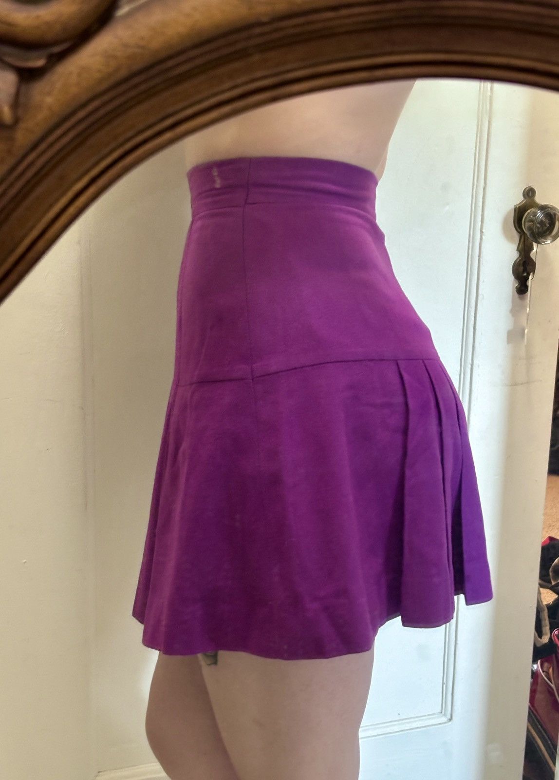 Dolce & Gabbana F/W 1995 Dolce & Gabbana mini skirt Size 26" / US 2 / IT 38 - 4 Thumbnail