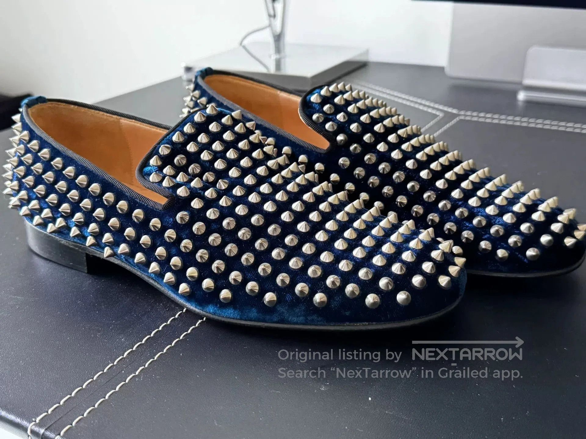 Christian Louboutin Christian Louboutin Studded Men's Shoes. Size US 6 / EU 39 - 1 Thumbnail