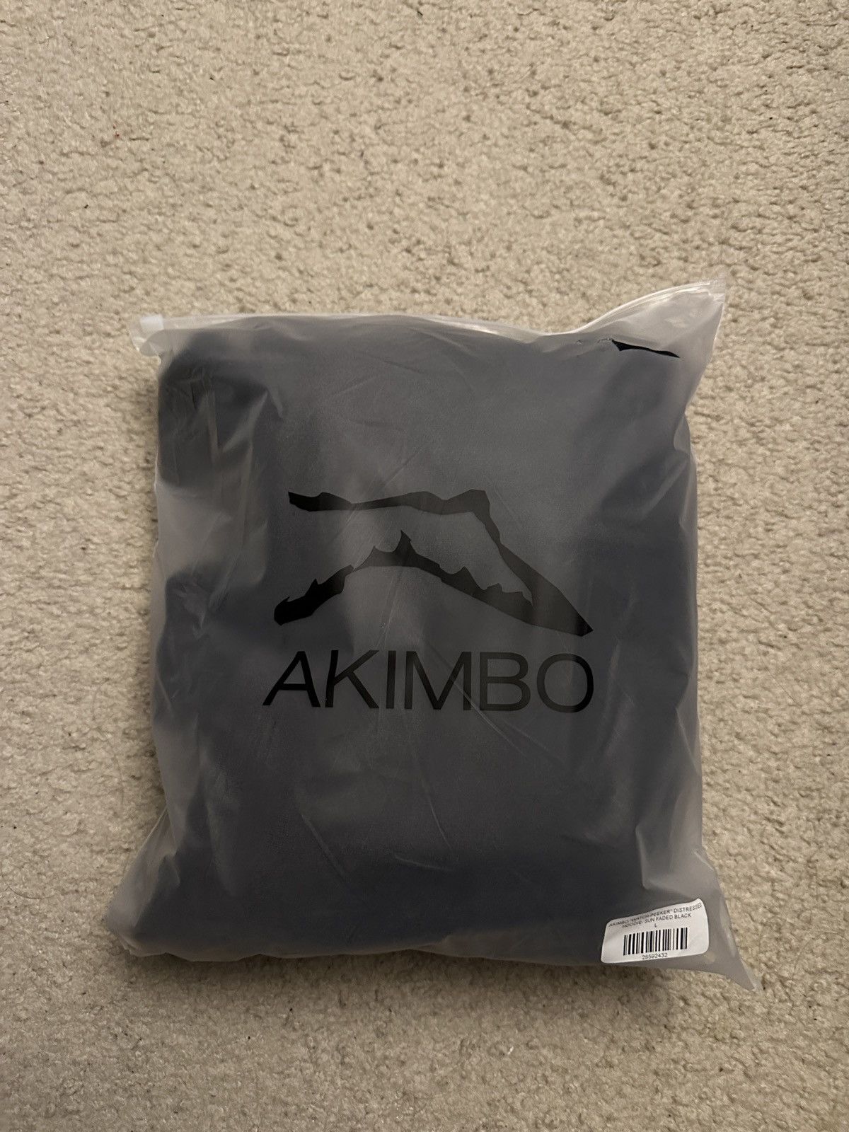 Akimbo Club Akimbo Club Watch-Peeker Distressed Hoodie Sun Faded Black Size US L / EU 52-54 / 3 - 7 Thumbnail